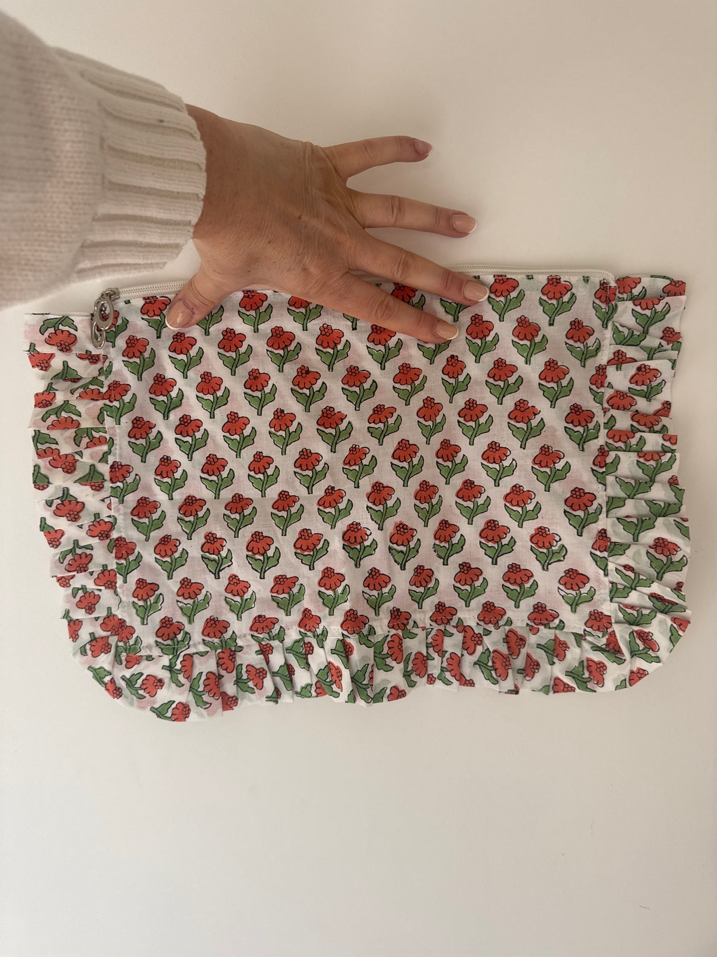 Sample ‘one off’ Frilly Pouch