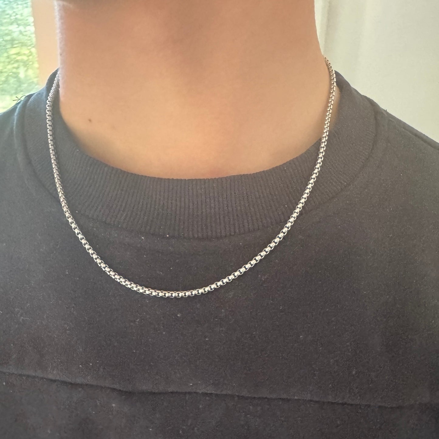 Robbie's Necklace - Silver