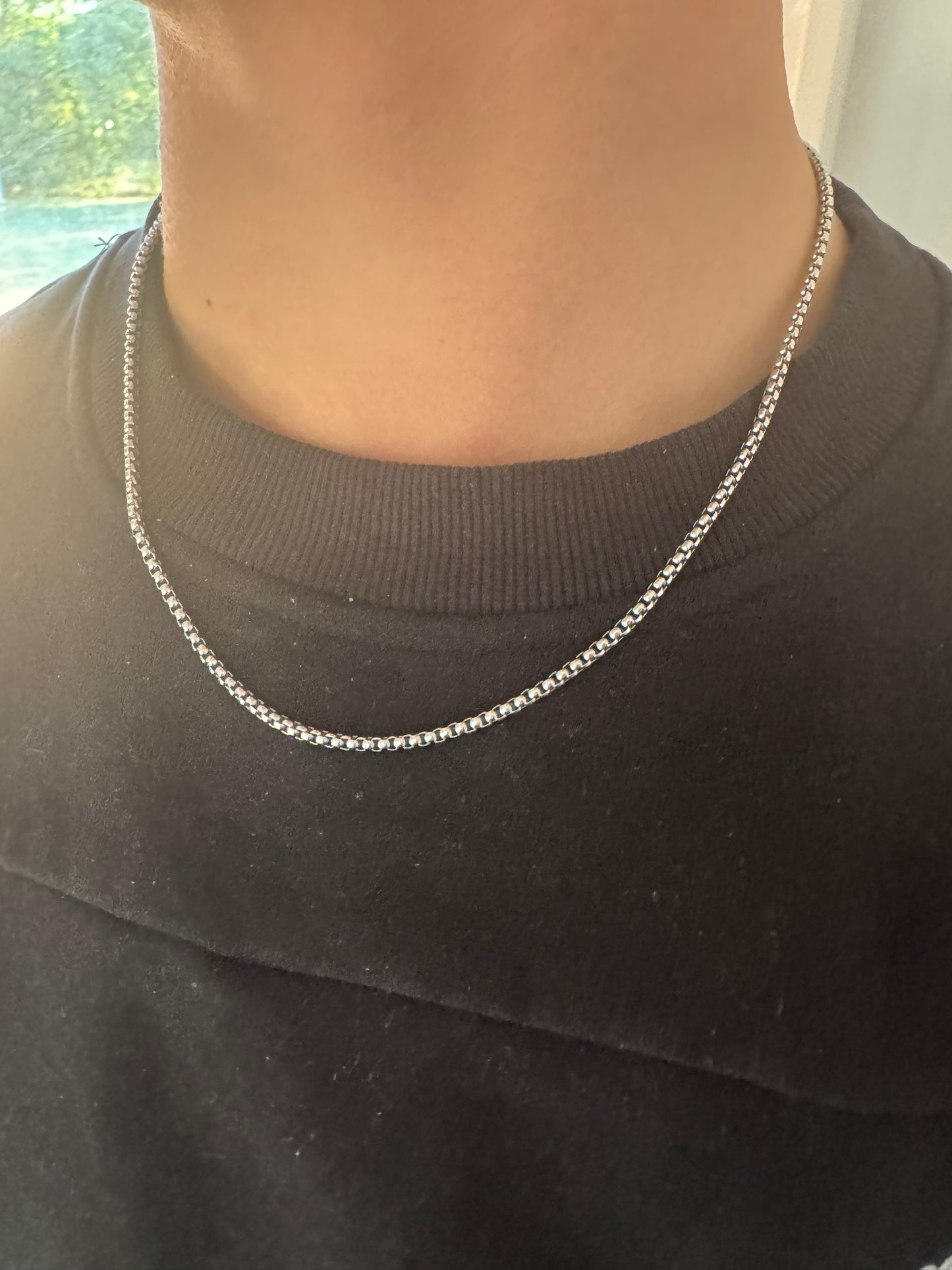 Robbie's Necklace - Silver