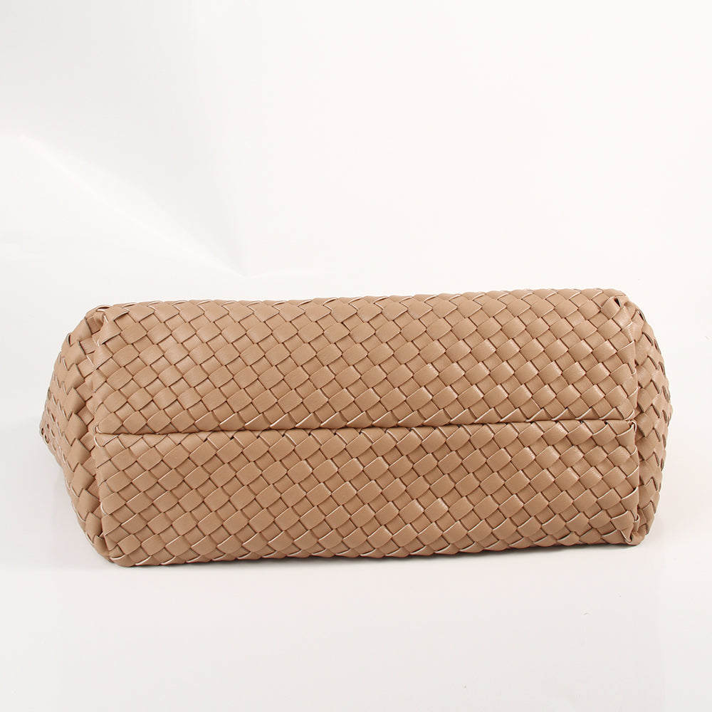The Weavey Tote - Biscuit