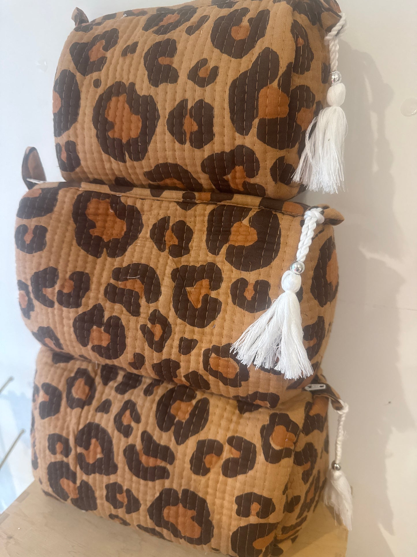 Wash Bag SETS OF 3 - Animal Print