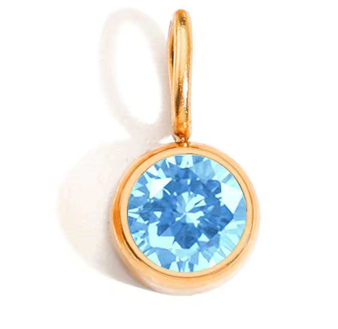 Crystal Birthstone Charms – Gold ( 2 WK DELIVERY )