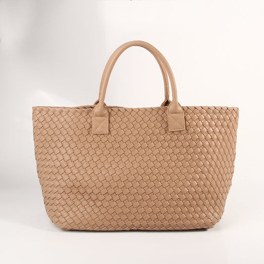 The Weavey Tote - Biscuit DELIVERY END OF OCT