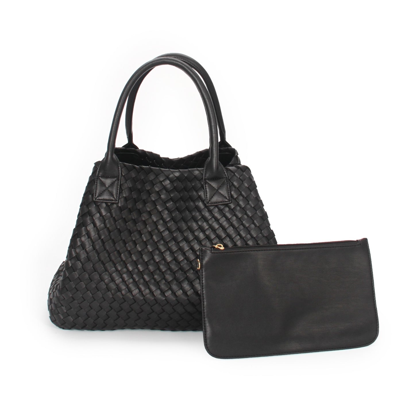 The Weavey Tote - Black