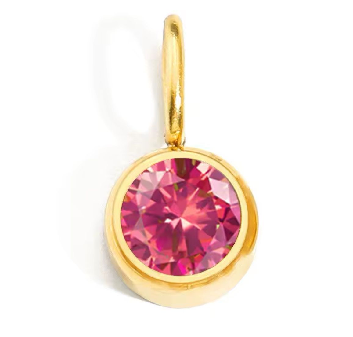 Crystal Birthstone Charms – Gold ( 2 WK DELIVERY )