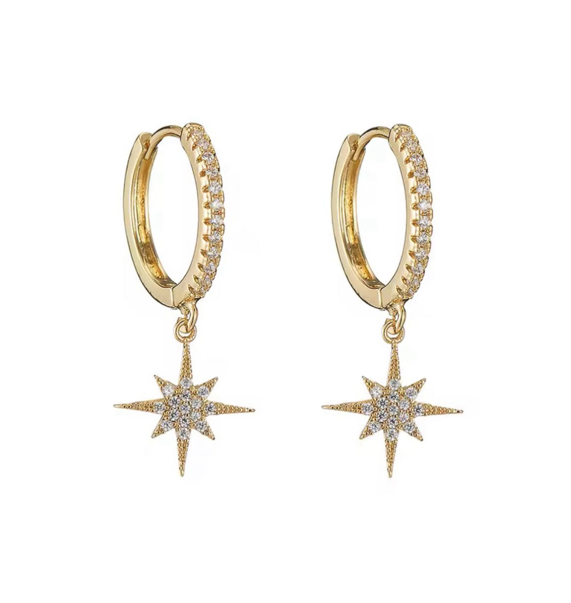 Autumn Sparkles Earrings - Gold