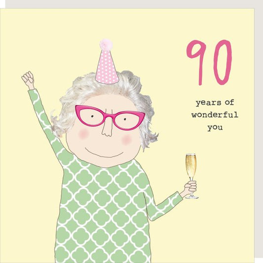 90 Bday Card