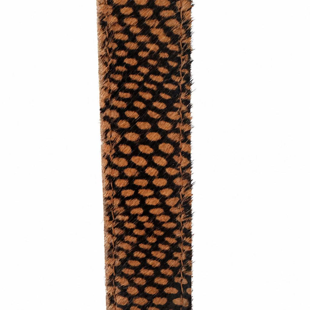 Leather Belt - Lizard Pattern