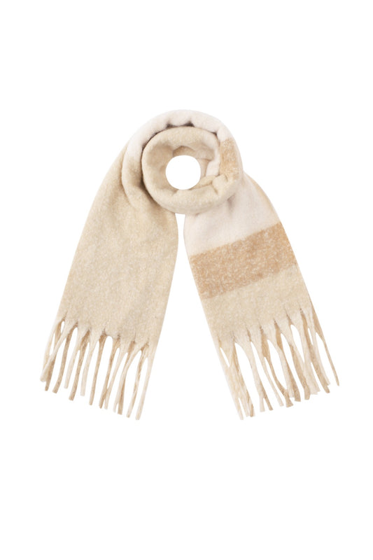 Chunky Winter Scarf - Neutrals
