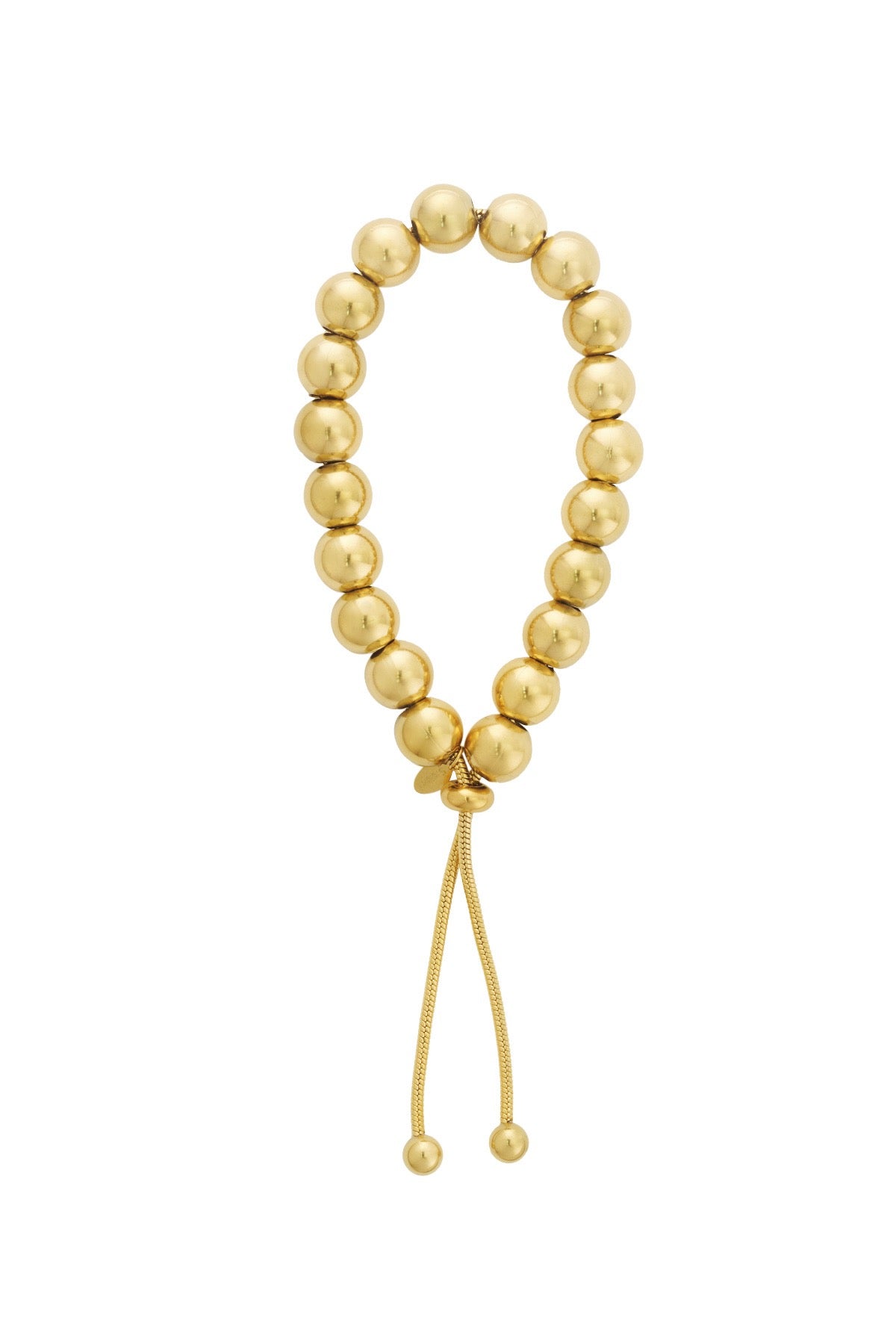 Hollow Bead Bracelet - Gold