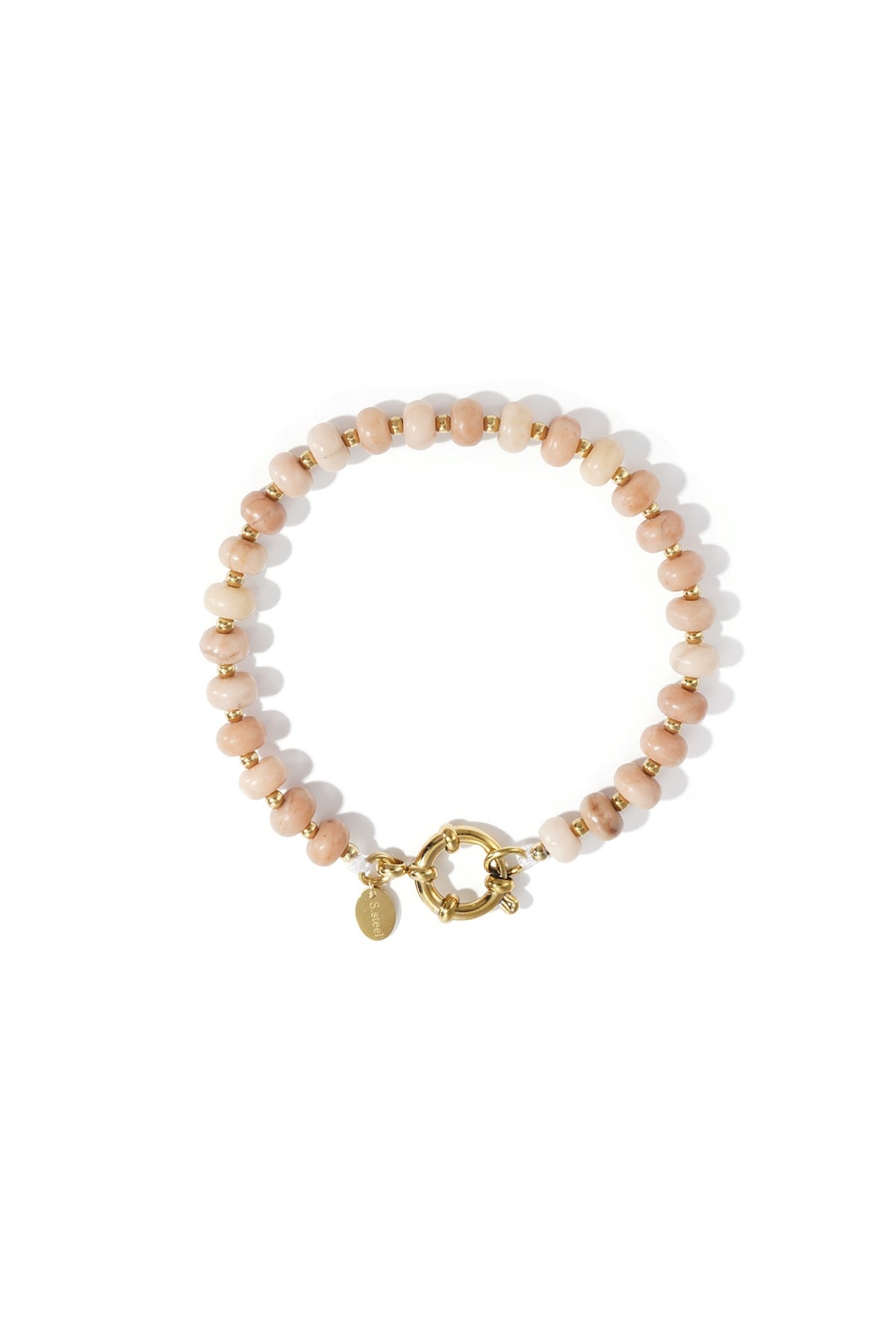 Beaded Bracelet - Champagne
