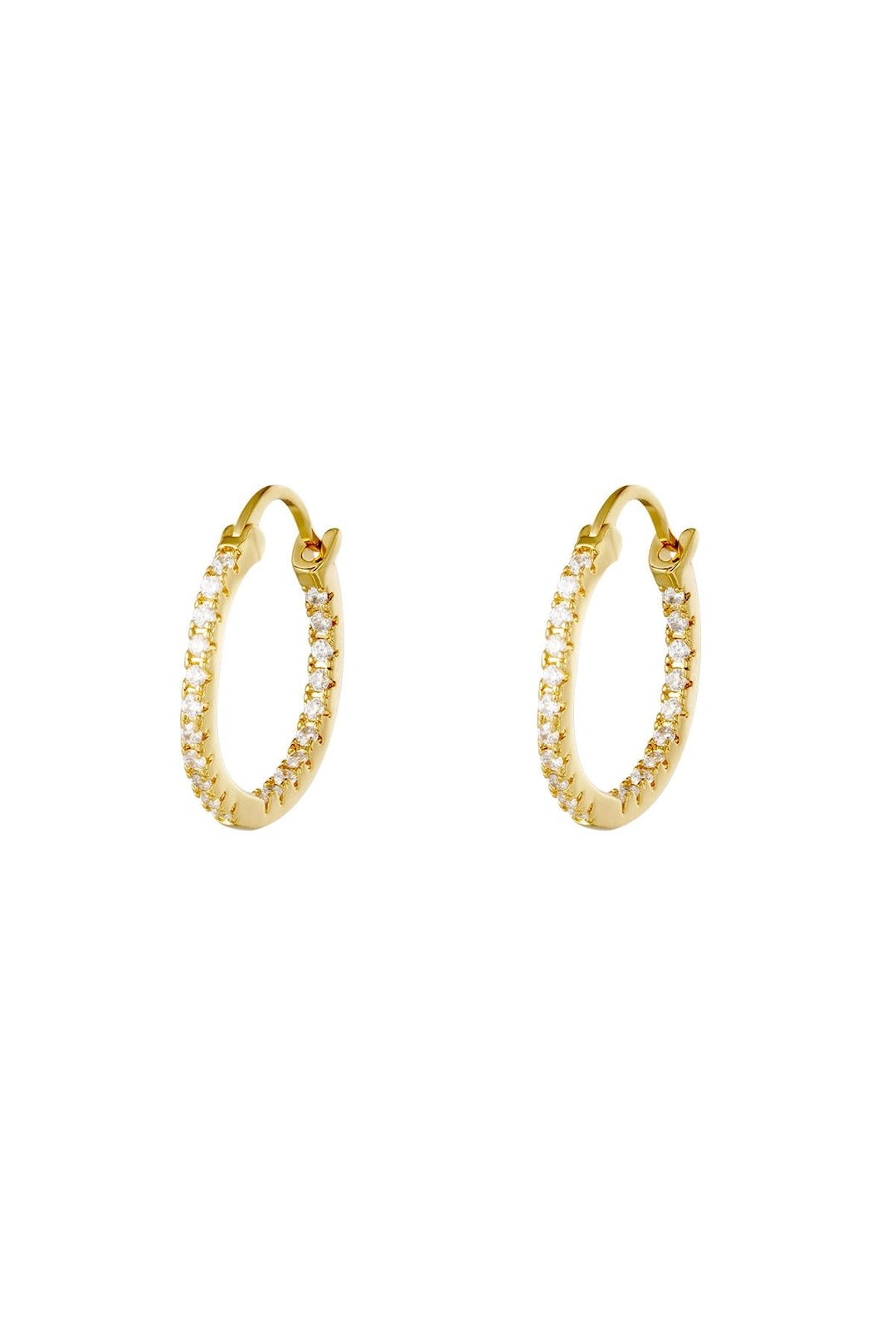 Gold Party Hoops