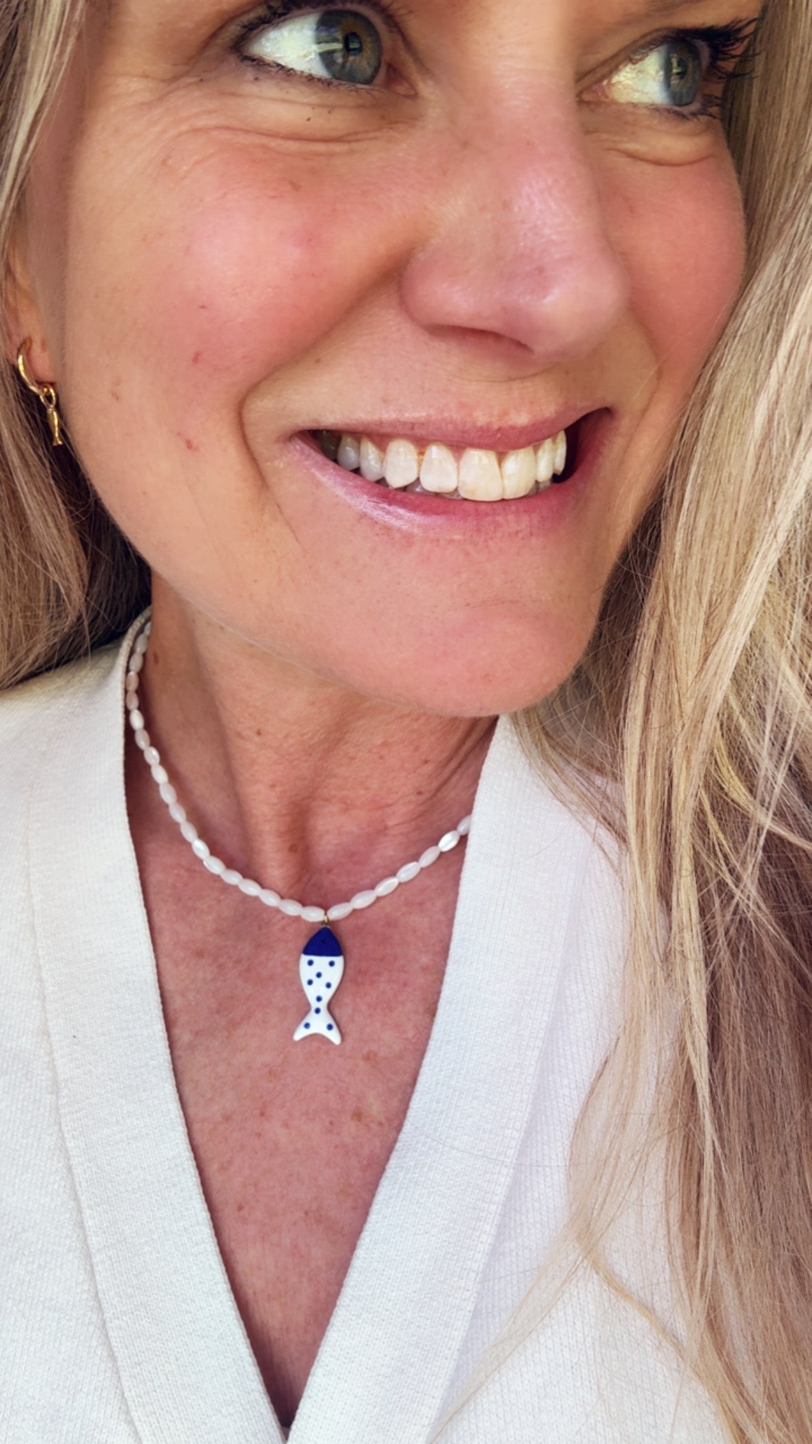 Shell Fish Necklaces - Multiple Charms
