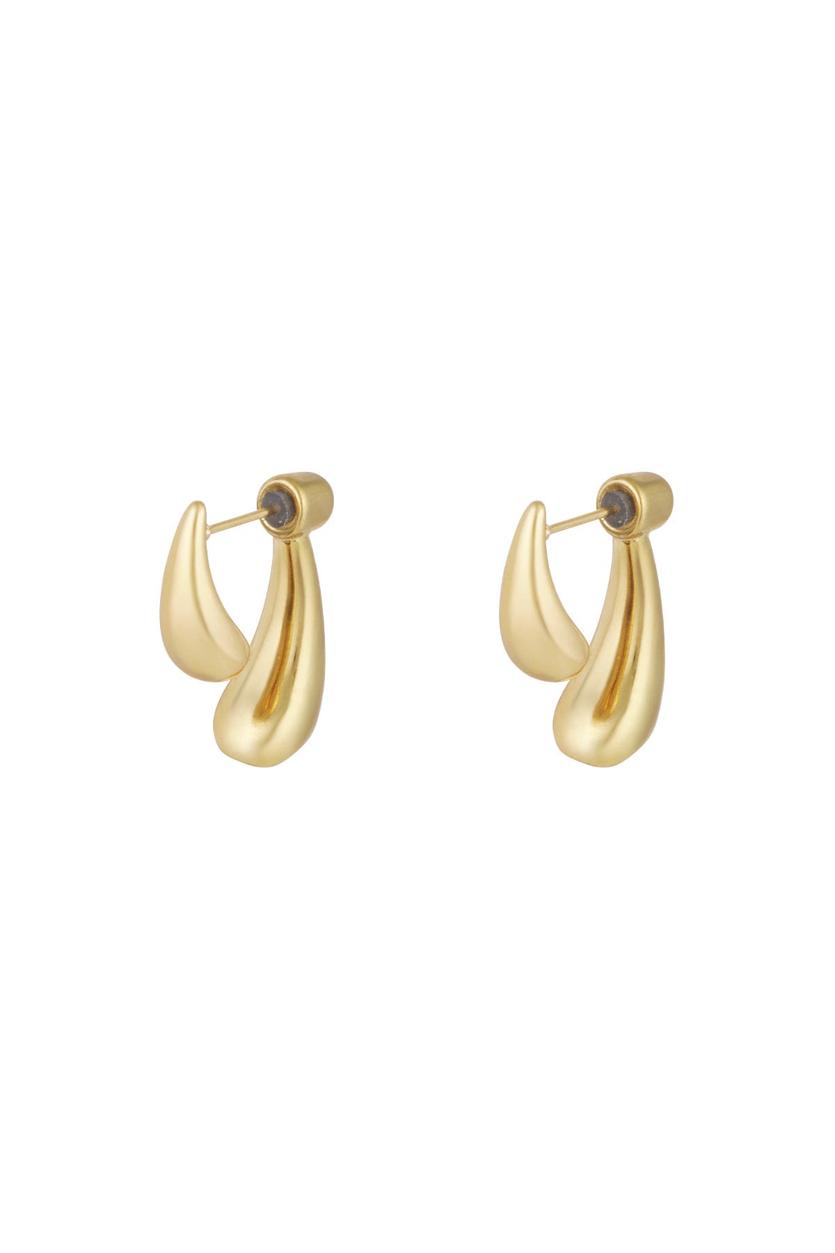 June Drop Earrings - Gold
