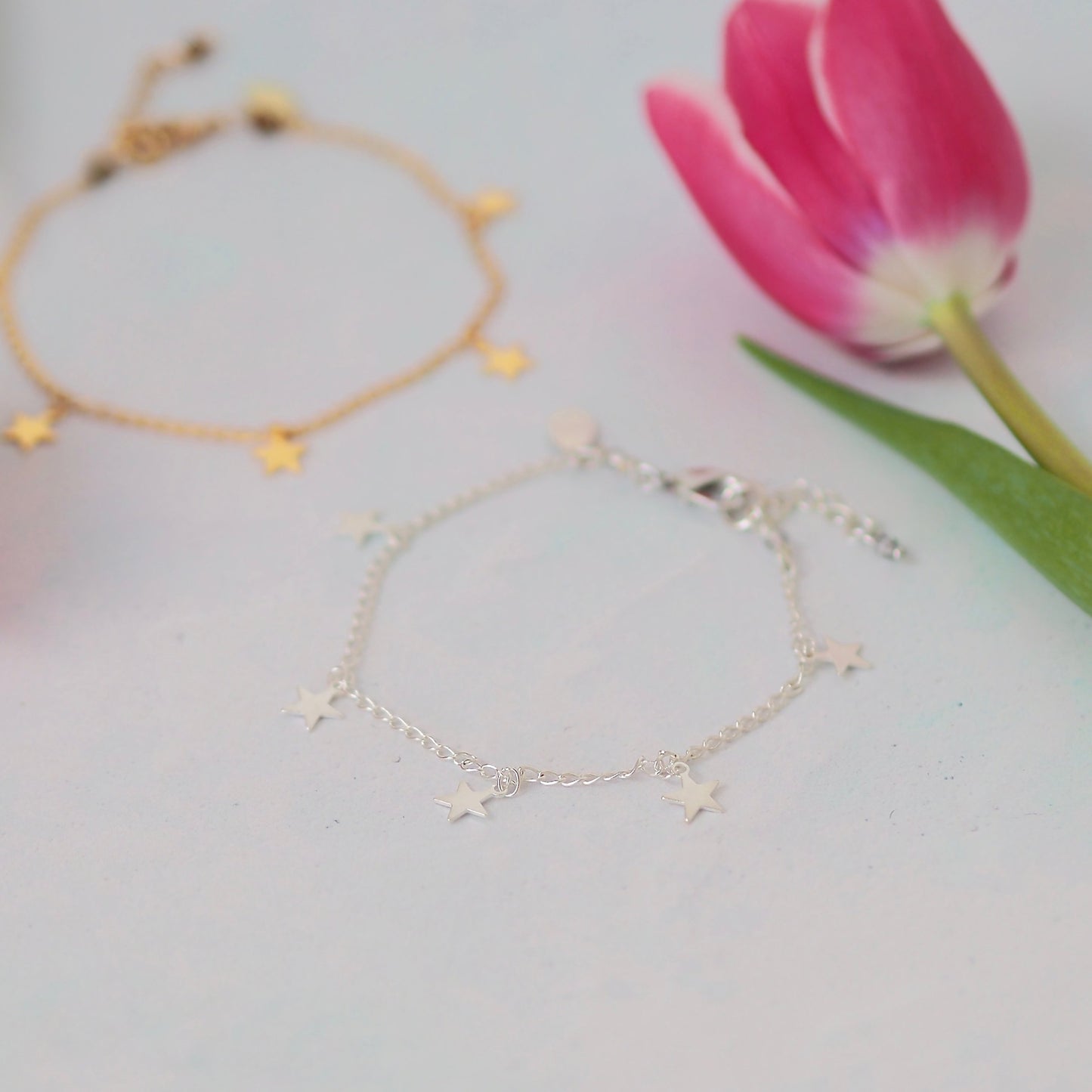 Gold Stars Necklace | Gift Pop Boutique