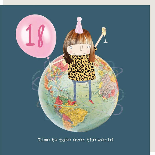 18 Girl World Card