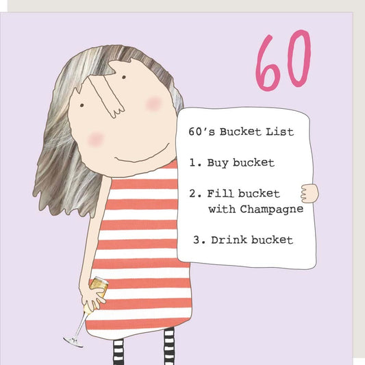 60 Bucket Card
