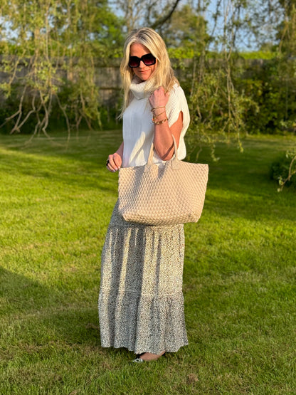 The Weavey Tote - Chiffon