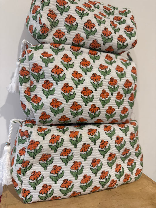 Wash Bag SETS OF 3 - Ditsy