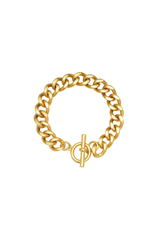 Ivy Chunky Chain Bracelet - Gold