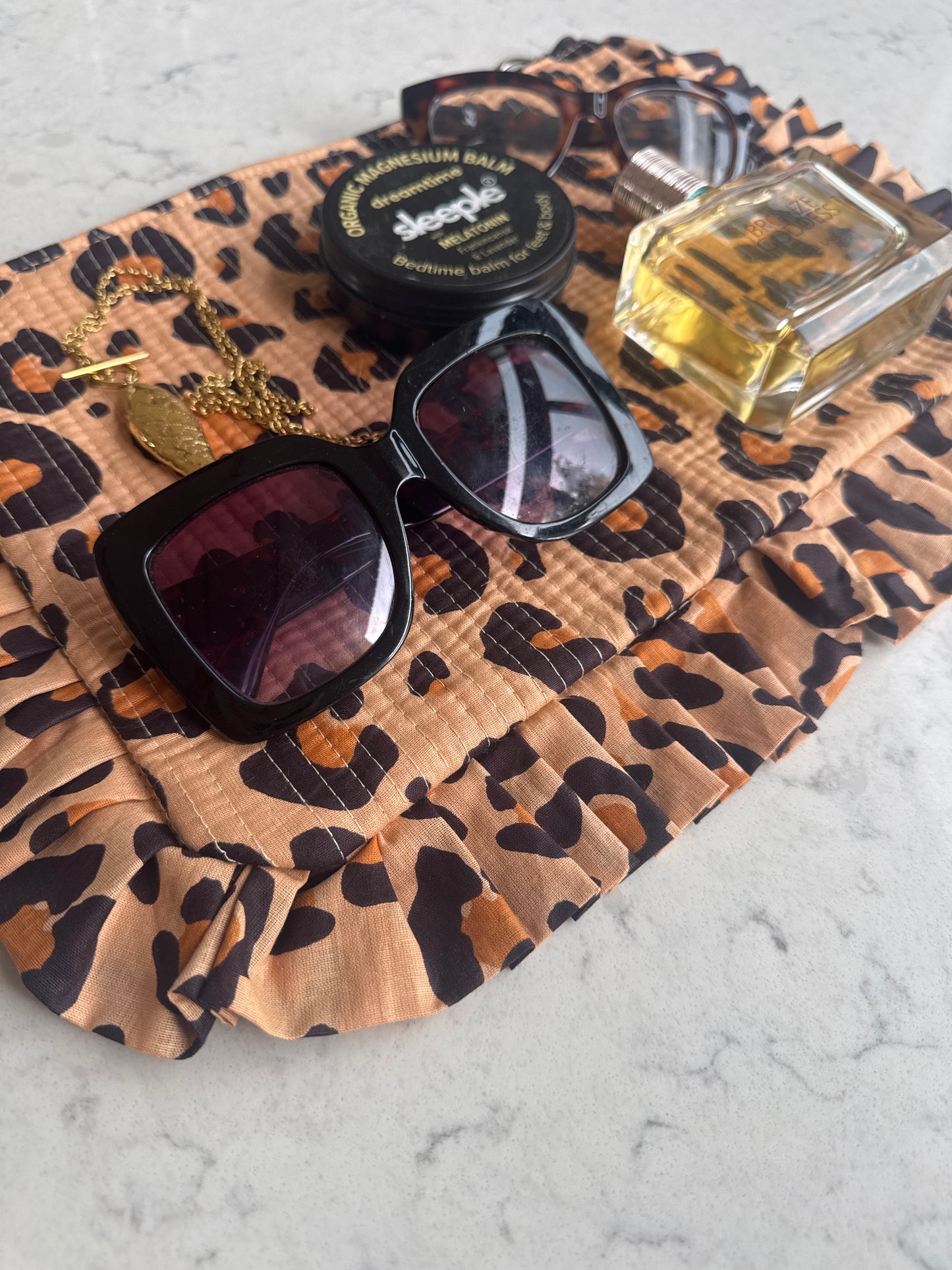 Hannah's Mega Animal Print Pouch