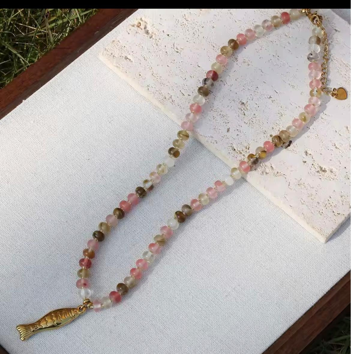 Summer Fish Necklaces - Multi Colours