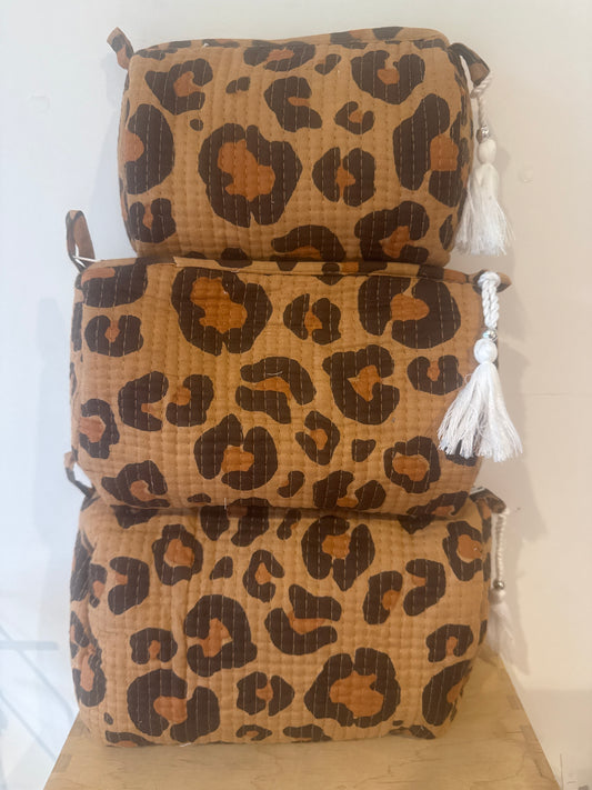 Wash Bag SETS OF 3 - Animal Print