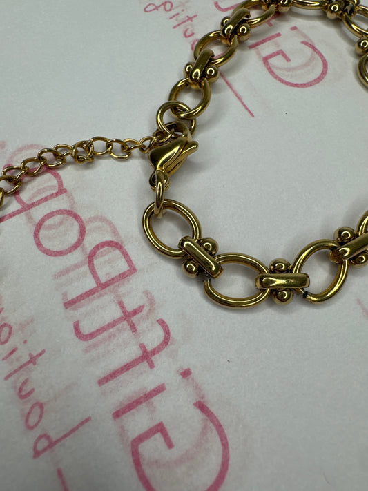 Summer Link Bracelet - Mini Gold