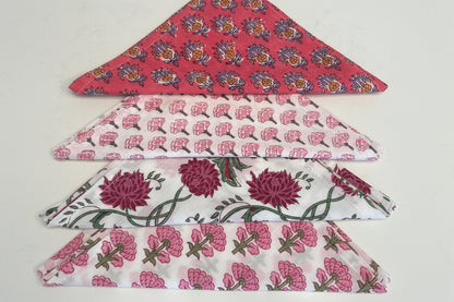 Soft Bloom Napkin Collection - Pink