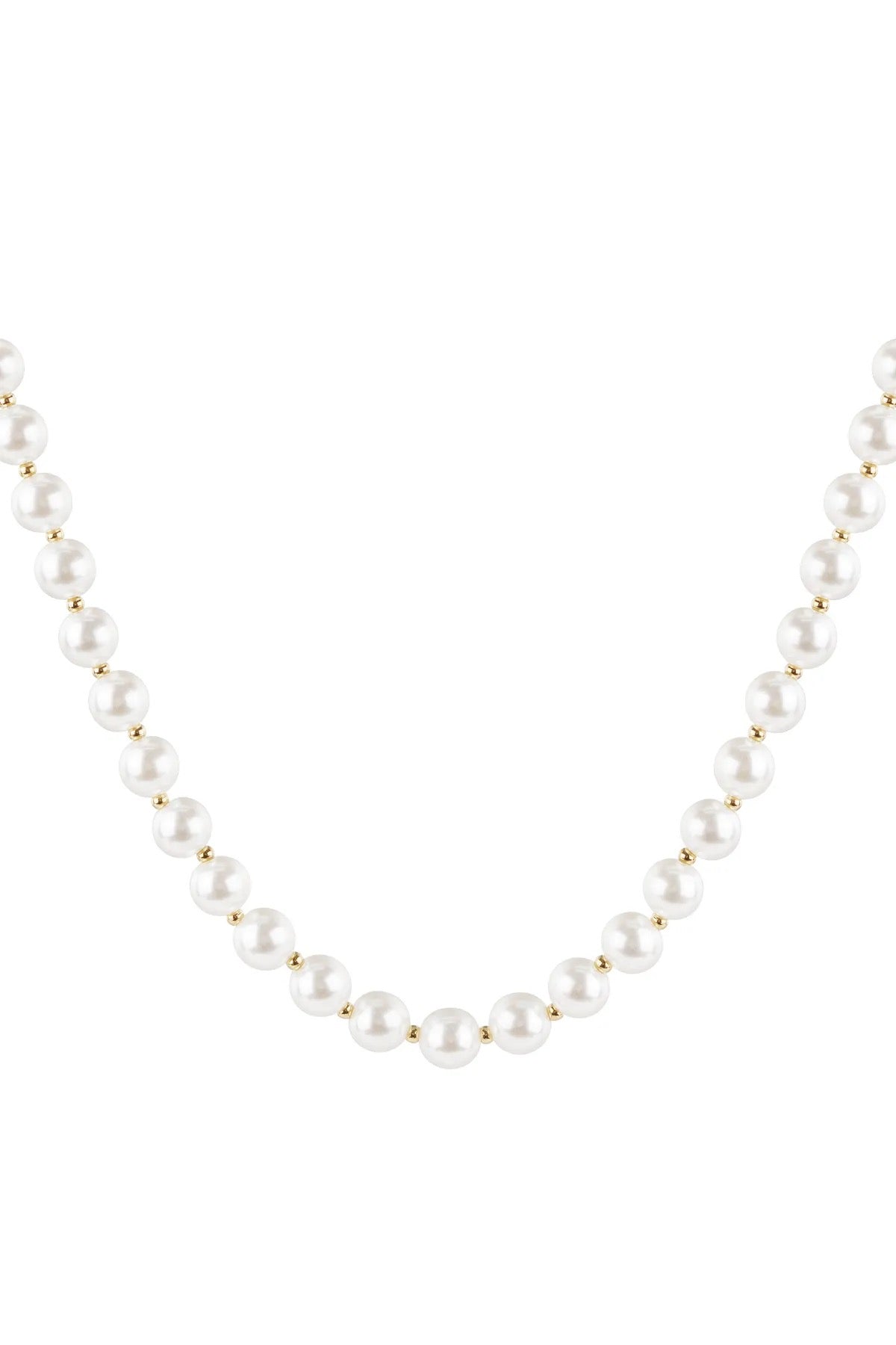 Simple Pearl Necklace