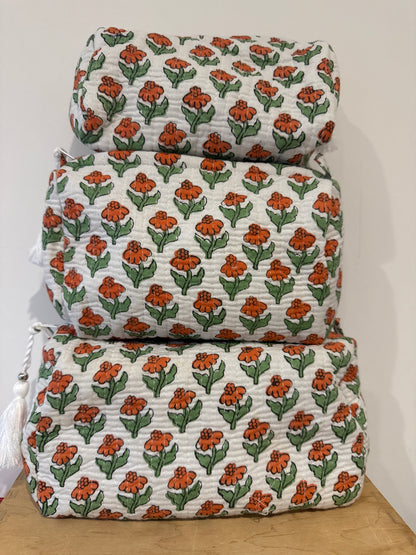 Wash Bag SETS OF 3 - Ditsy