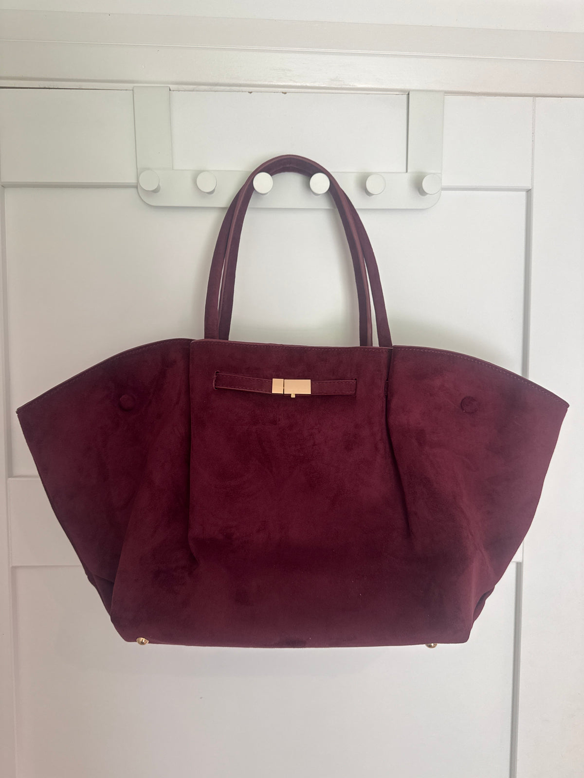 Autumn Tote Bag - Plum