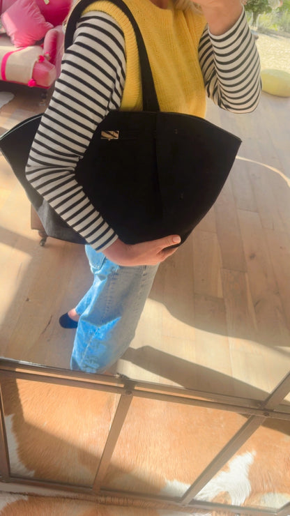 Autumn Tote Bag - Black