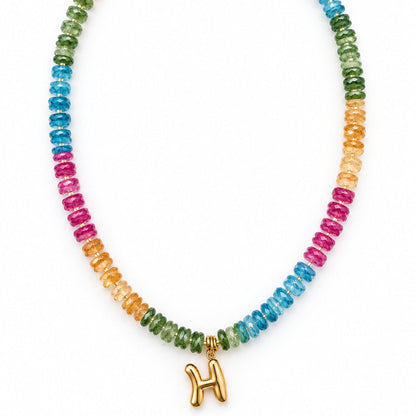 October Alphabet Beaded Necklace - A to Z (10-14 days delivery)