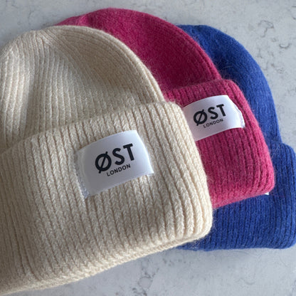 Clara Angora Beanie - Multiple Colours