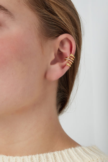 Starlight Ear Cuff - Gold/ Silver