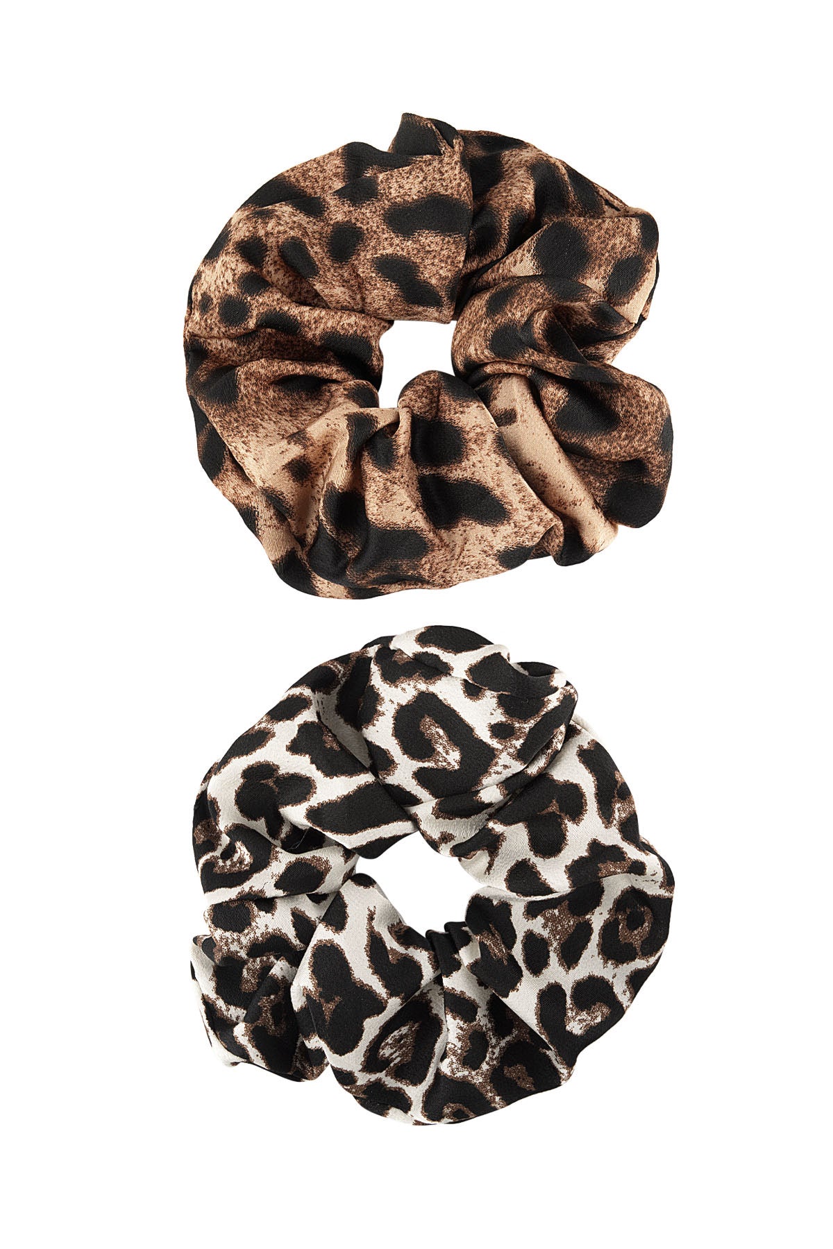 Animal Print  Mix Scrunchie Set of Two