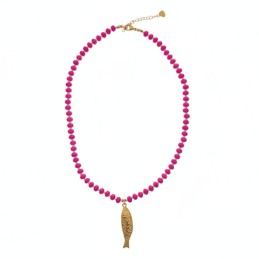 Summer Fish Necklaces - Multi Colours