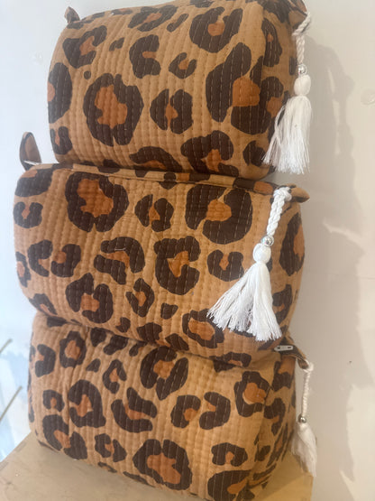 Wash Bag SETS OF 3 - Animal Print