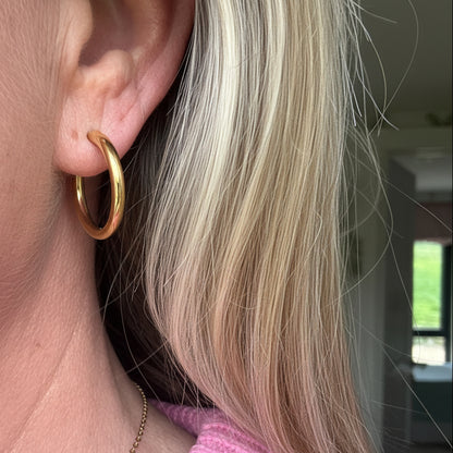 Han's Hoops - Gold/ Silver