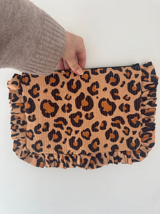 Hannah's Mega Animal Print Pouch