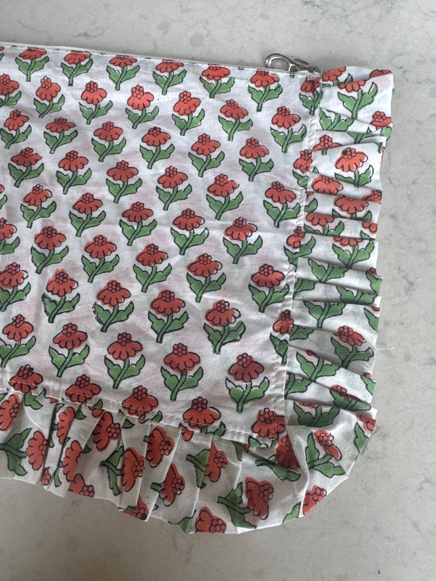 Sample ‘one off’ Frilly Pouch