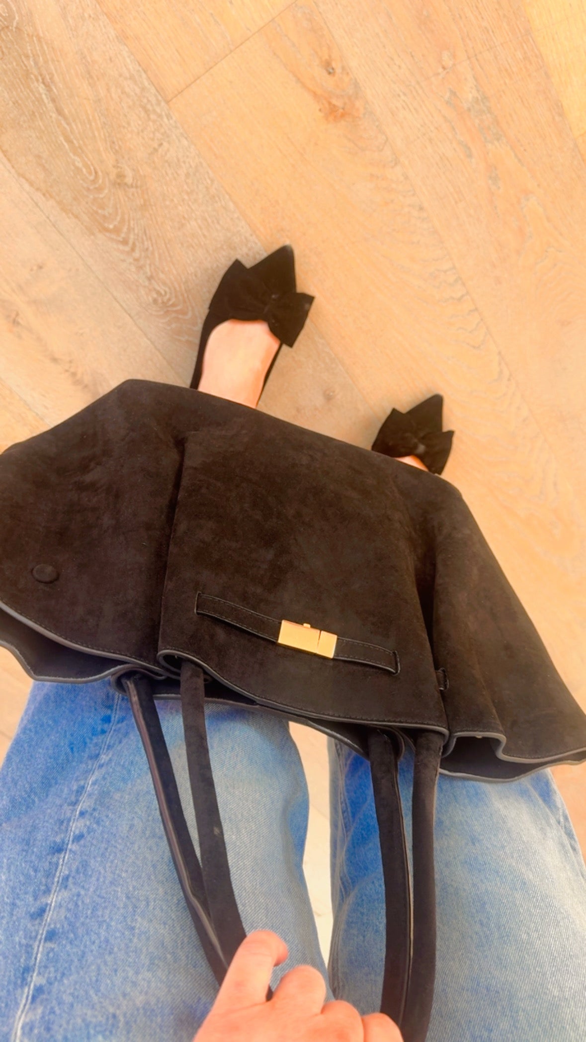 Autumn Tote Bag - Black