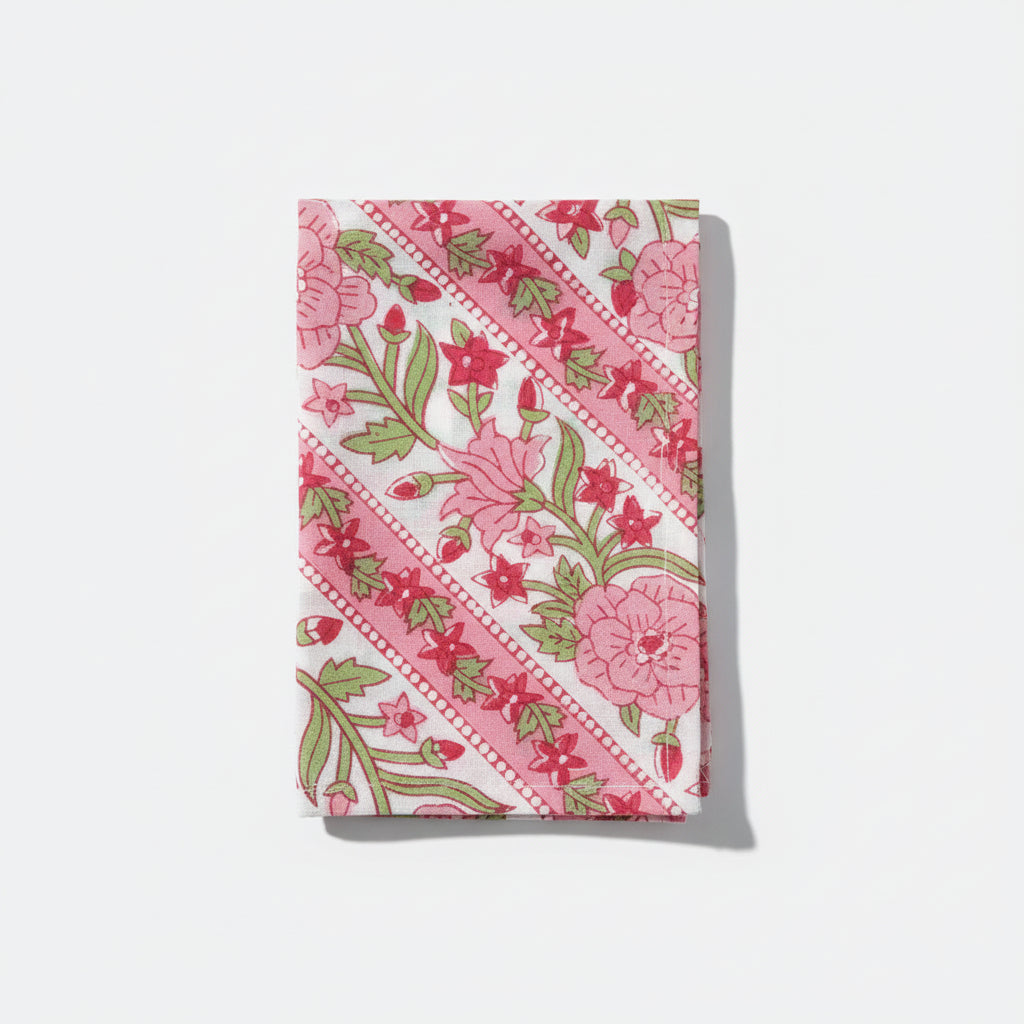 Soft Bloom Napkin Collection - Pink