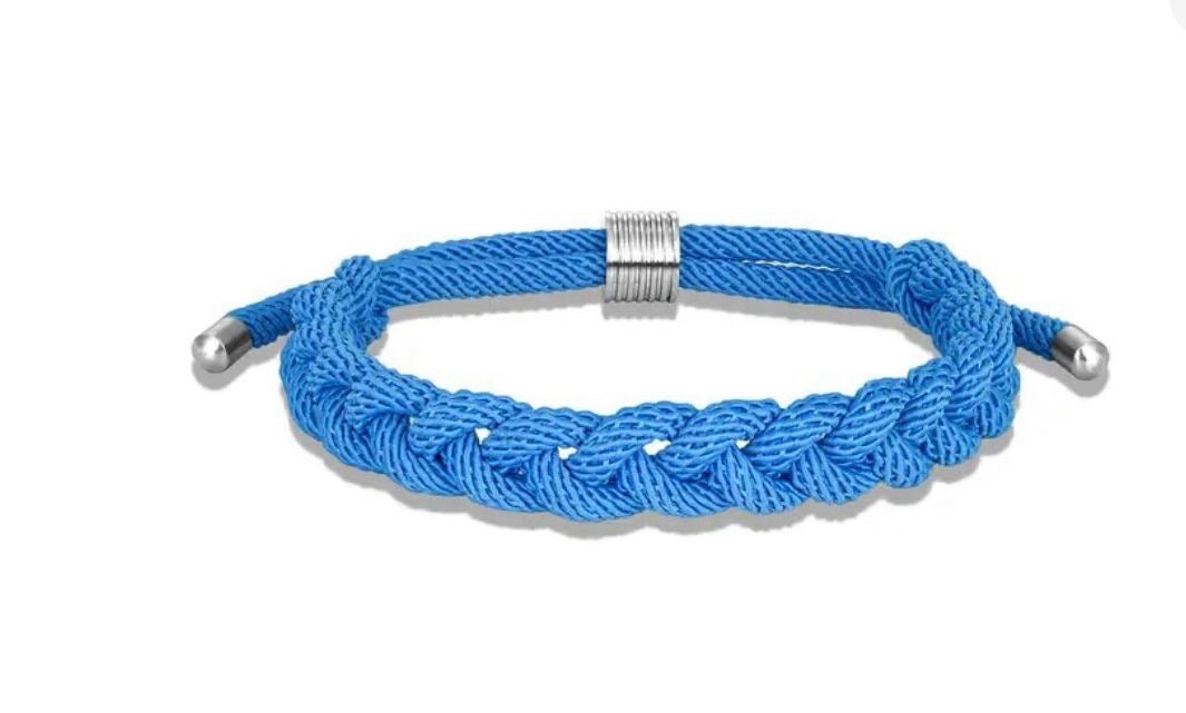 Braided Cord Bracelet - Multiple Colours