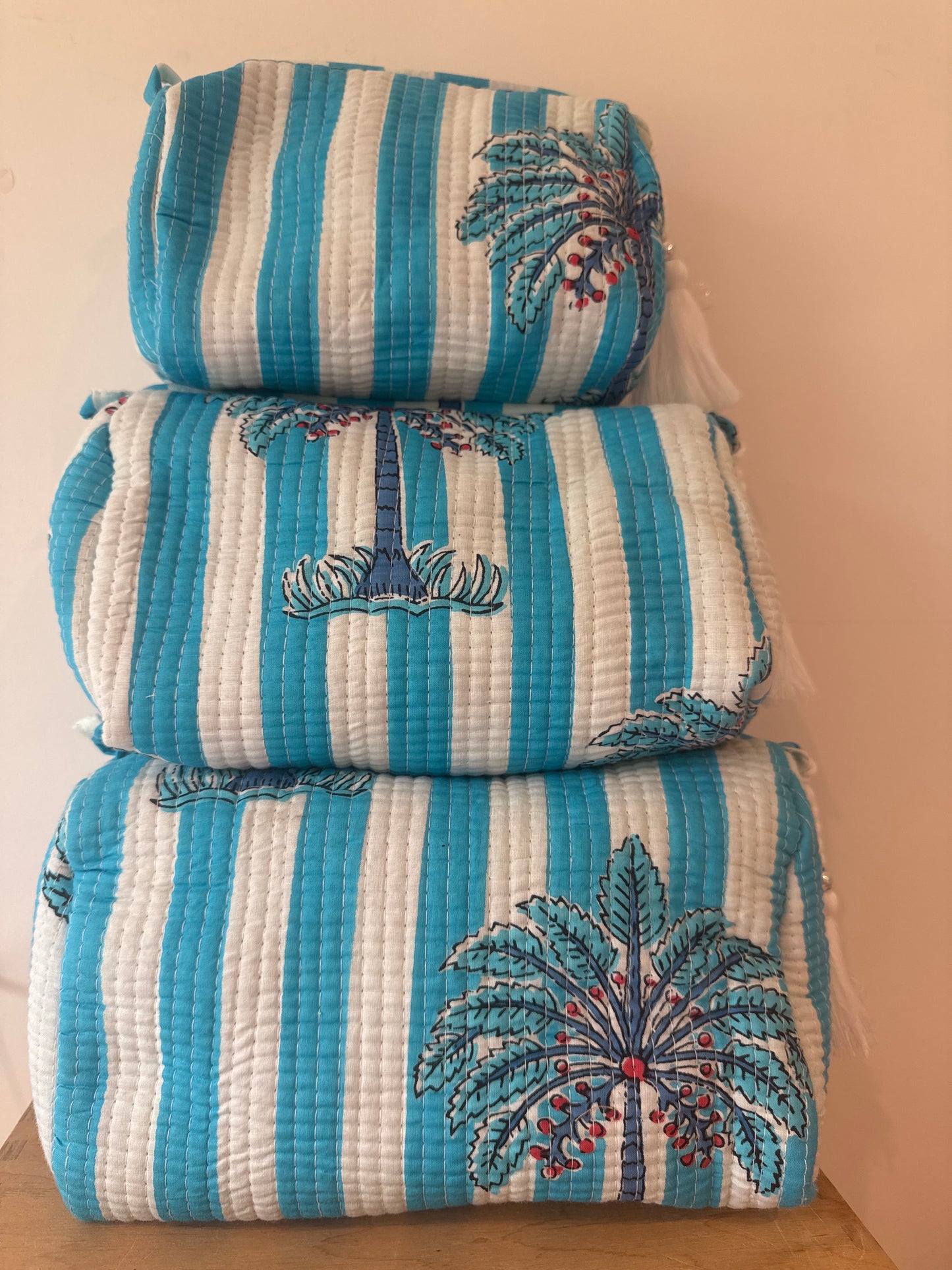 Wash Bag SETS OF 3 - Palm Tree Dream