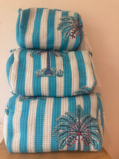 Wash Bag SETS OF 3 - Palm Tree Dream