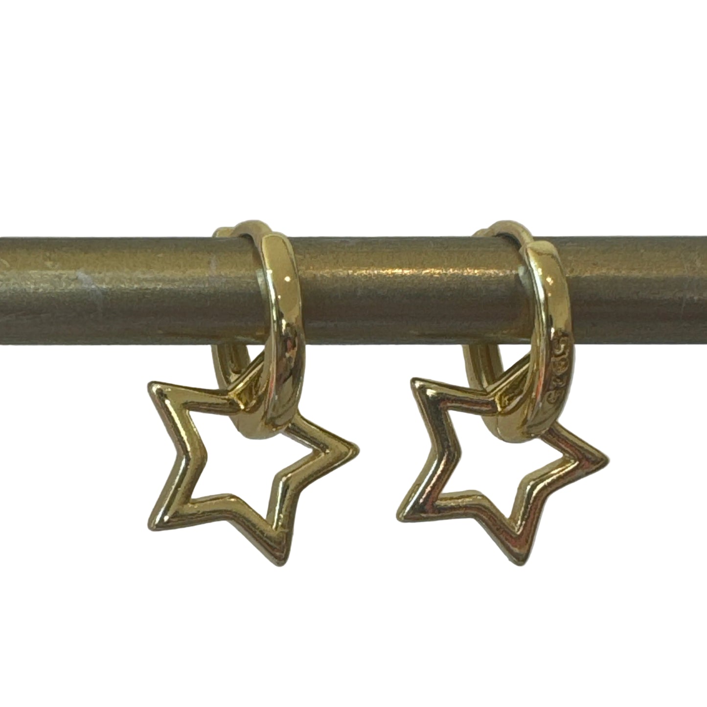 Weekday Star Earrings - Gold
