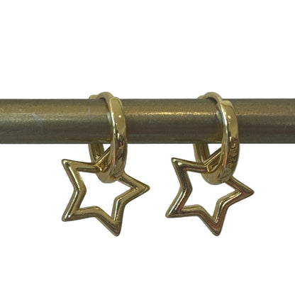 Weekday Star Earrings - Gold