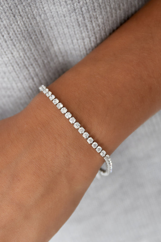 Twinkling Diamond Bracelet - Silver